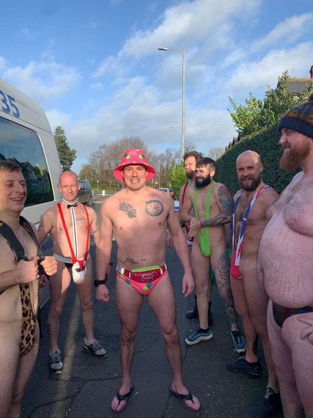 Mankini Walk in Lisburn